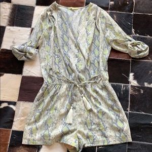 Gianni Bini printed romper